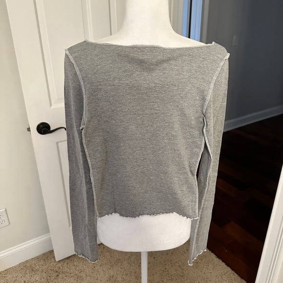 NWT Topshop Lettuce Edge Top - Picture 4 of 4